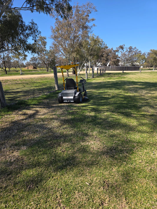 rural property robot mower
