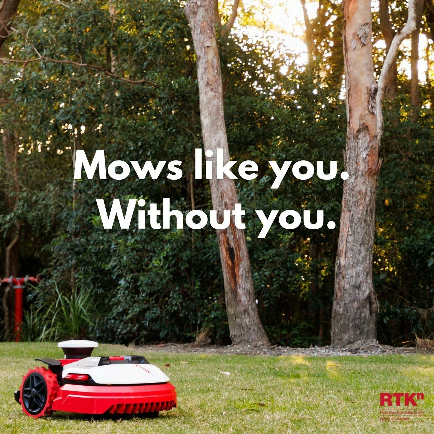 Kress wirefree robot mower