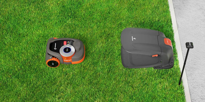 Segway Navimow Robot Mower Garage