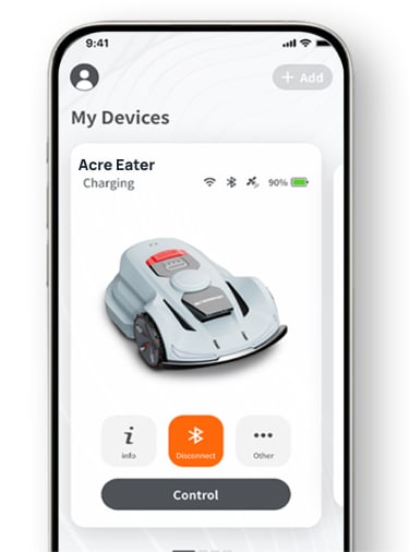 MoeBot Acre Eater robotic mower