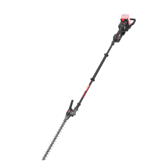 Kress Commercial KC270.9 60V 55cm Long Shaft Articulating (145º) Pole Hedge Trimmer