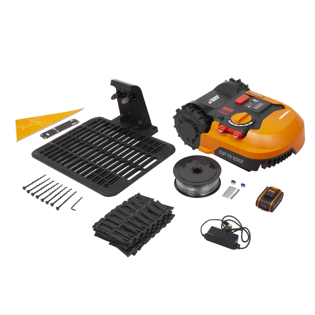 WORX LANDROID 1000m Automatic Robot Lawn Mower Starter Kit