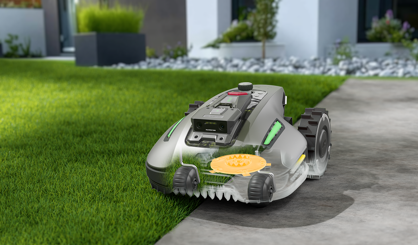 Yuka Mini 800 available at Robot Mowers Australia