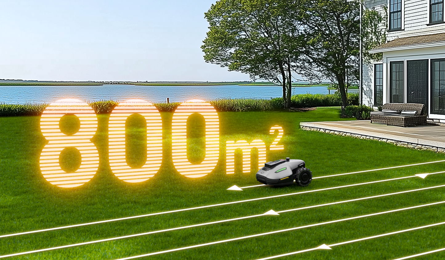 Yuka mini affordable robot lawn mower