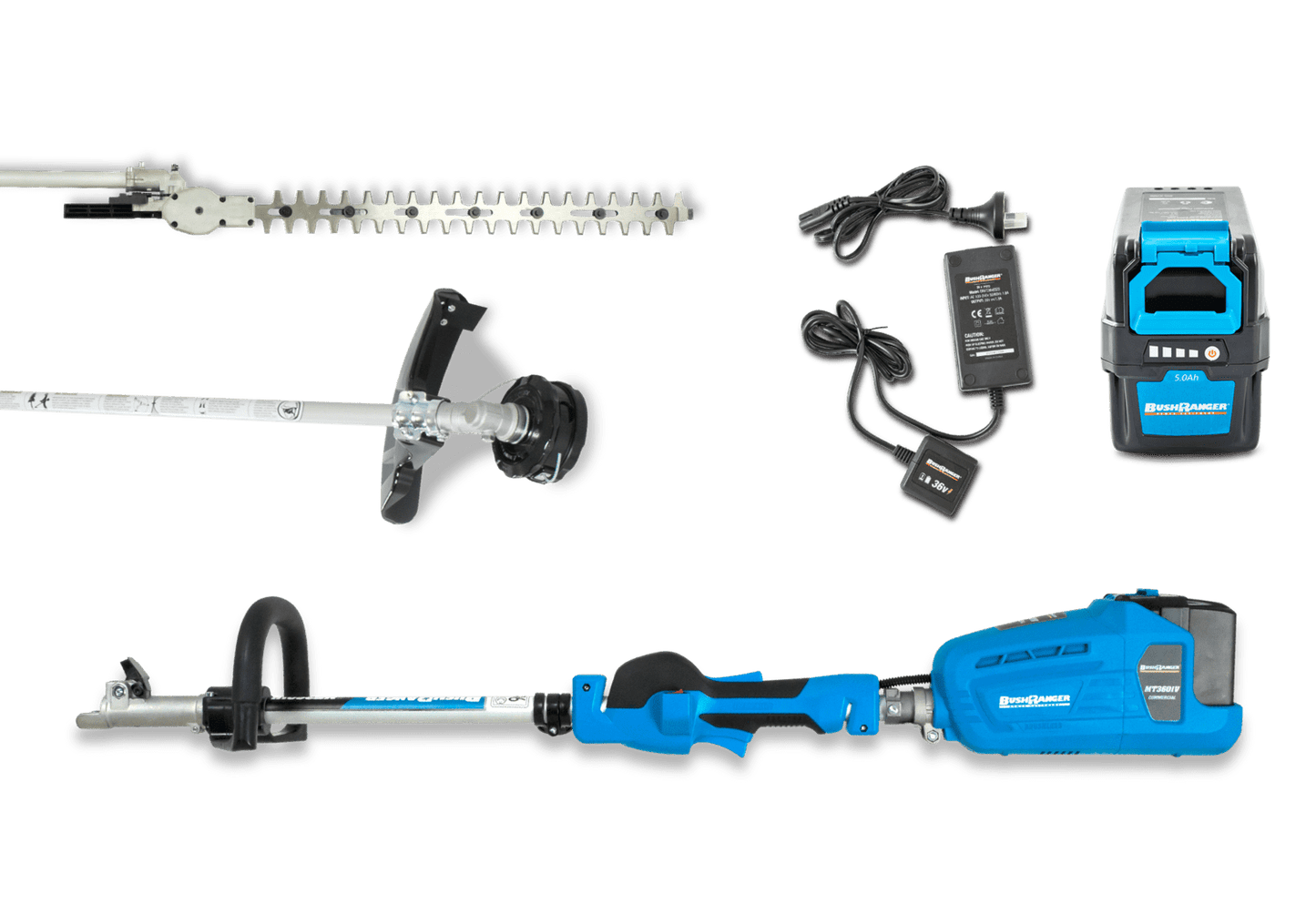 Bushranger® MT3601V 36V Commercial Multi-Tool accessories and attachments