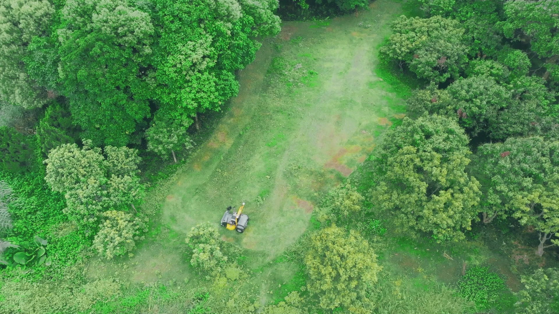 customised mowing paths
