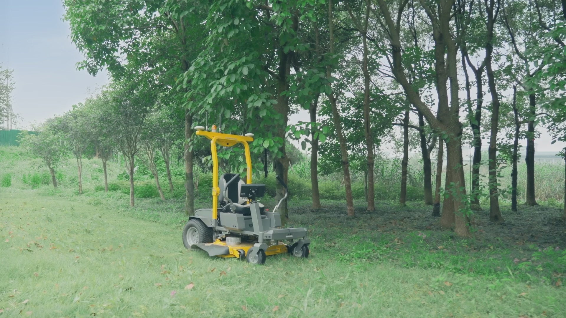 rtk ride on mower