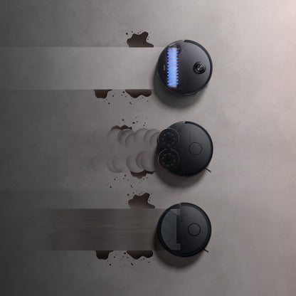 MOVA Z60 Ultra Roller – Side View Showcasing Ultra-Slim 96mm Profile for Under-Furniture Reach