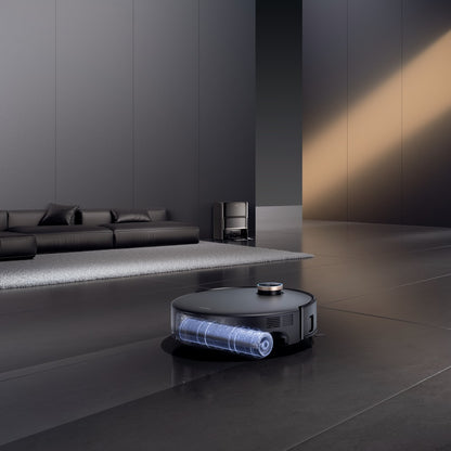 MOVA Z60 Ultra Roller – Top View with Navigation Sensors and Premium Design