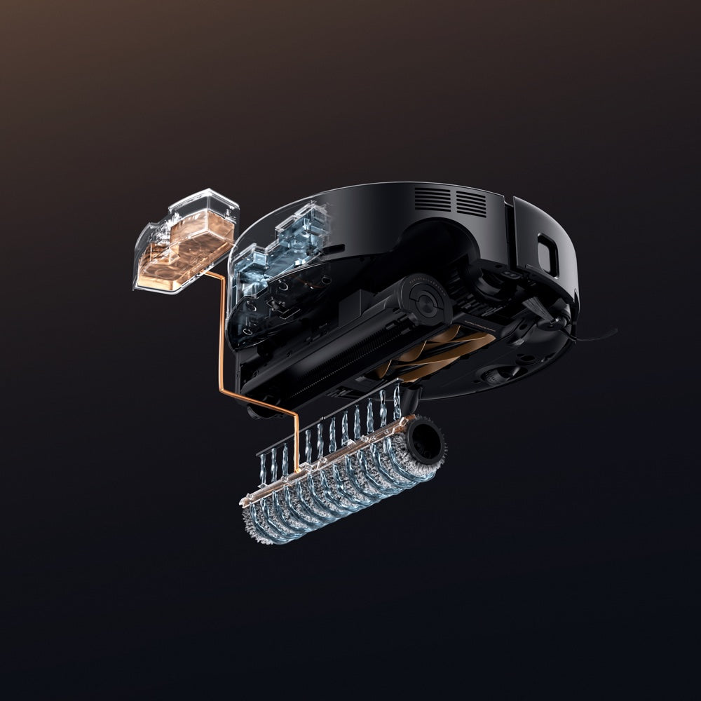 MOVA Z60 Ultra Roller – Base Station Front View with Auto Water Refill and Dirty Water Drain