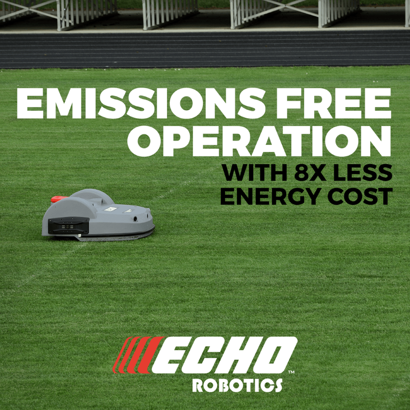 Echo robotics emissions free mower