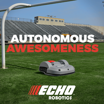 automatic sports turf robot mower 
