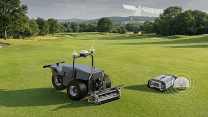 FJ Dynamics RCM01 with FJD RTK base and LiDAR scanner for precise mapping and positioning