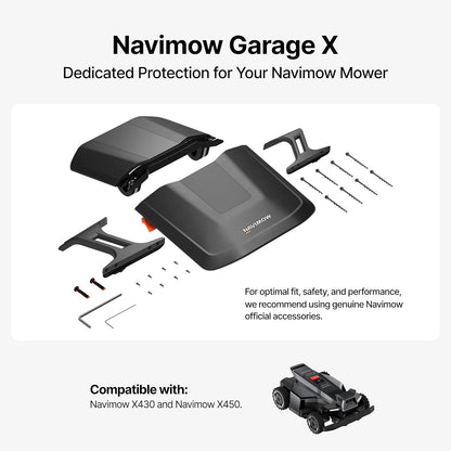 Segway Garage X – Exploded View of Housing, Mounting Brackets and Hardware
