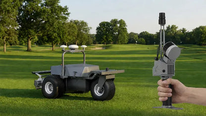 FJ Dynamics RCM01 with FJD Trion V4e handheld point marker for fast field mapping