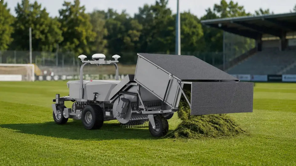FJD RM21 Pro Rough Ranger with Grass Collector Kit Attachment