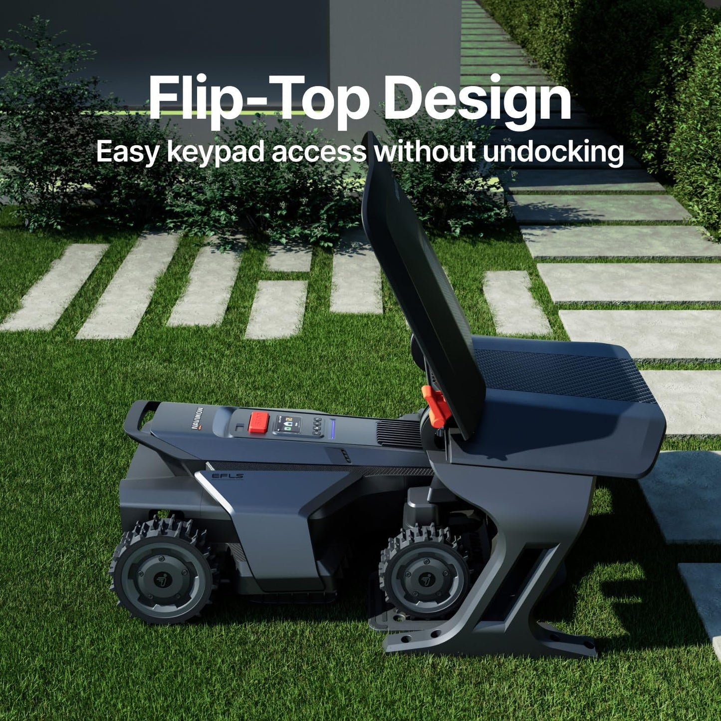 Segway Garage X – Flip-Top Design for Easy Keypad Access Without Undocking