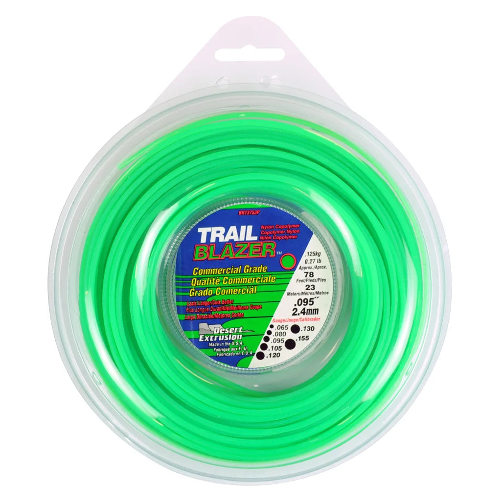Trail Blazer trimmer line 2.4mm (.095") round, 23m donut for brushcutters and line trimmers
