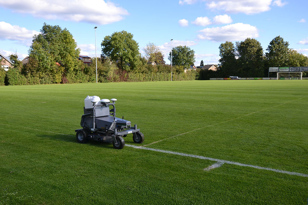 Line marking sports fields