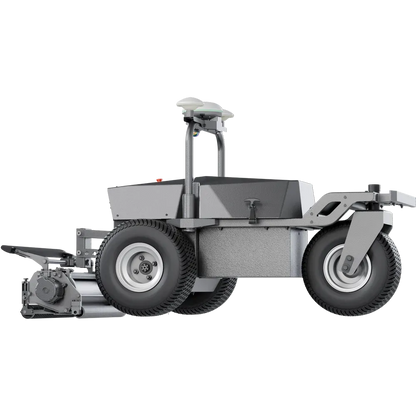 Cylinder mower robot 