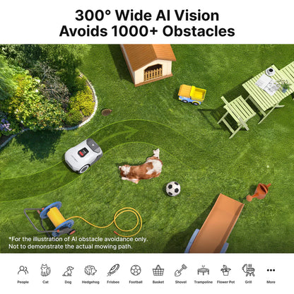 Anthbot Genie Robot mower smart path planning 