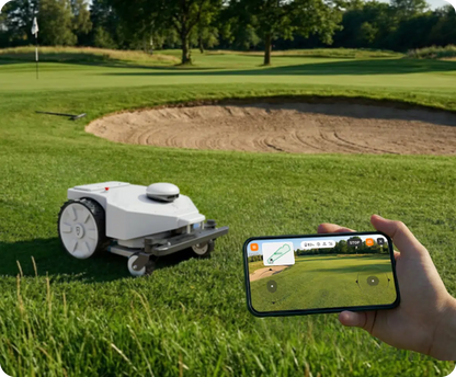 remote control robot mower 