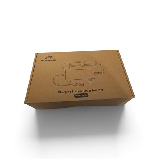 Mammotion Charging Station Power Adapter for the LUBA 2 AWD X series robotic mower in retail box