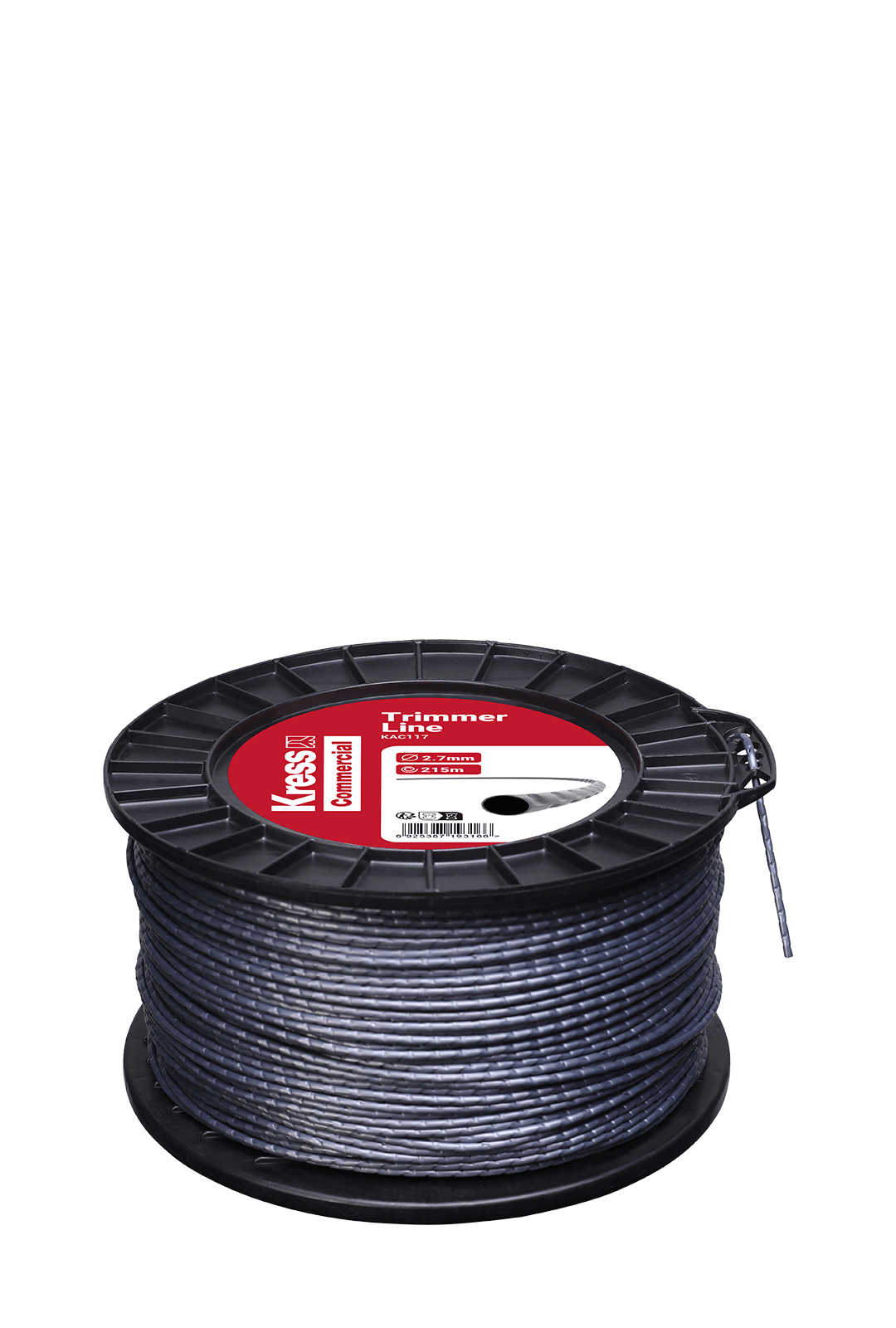 Kress KAC117 Trimmer Line 215m 2.7mm for KC100 KC110 KC111 KC120 KC170