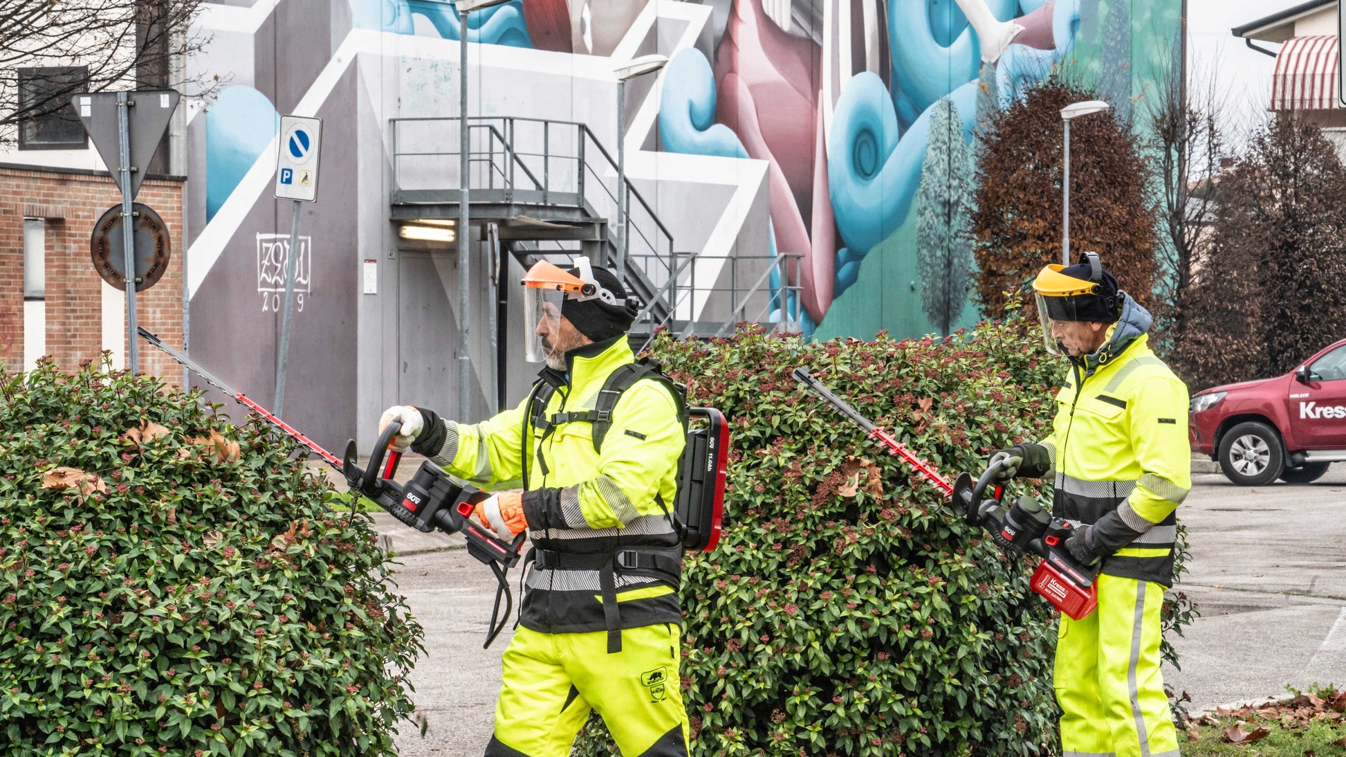 Kress hedge trimmer