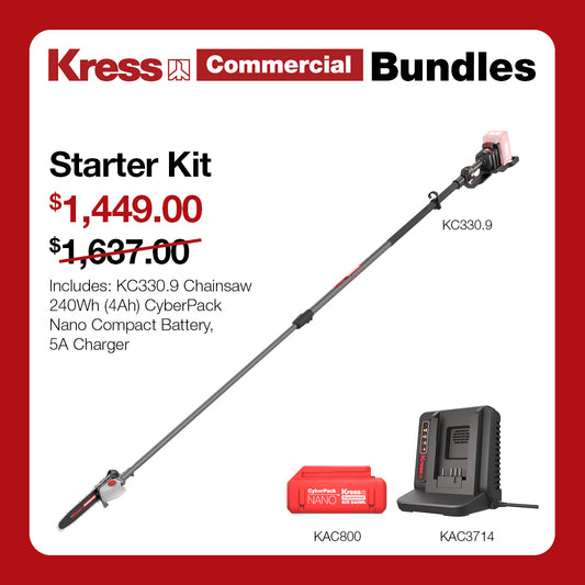 Kress KC330 Pole Saw Starter Kit 