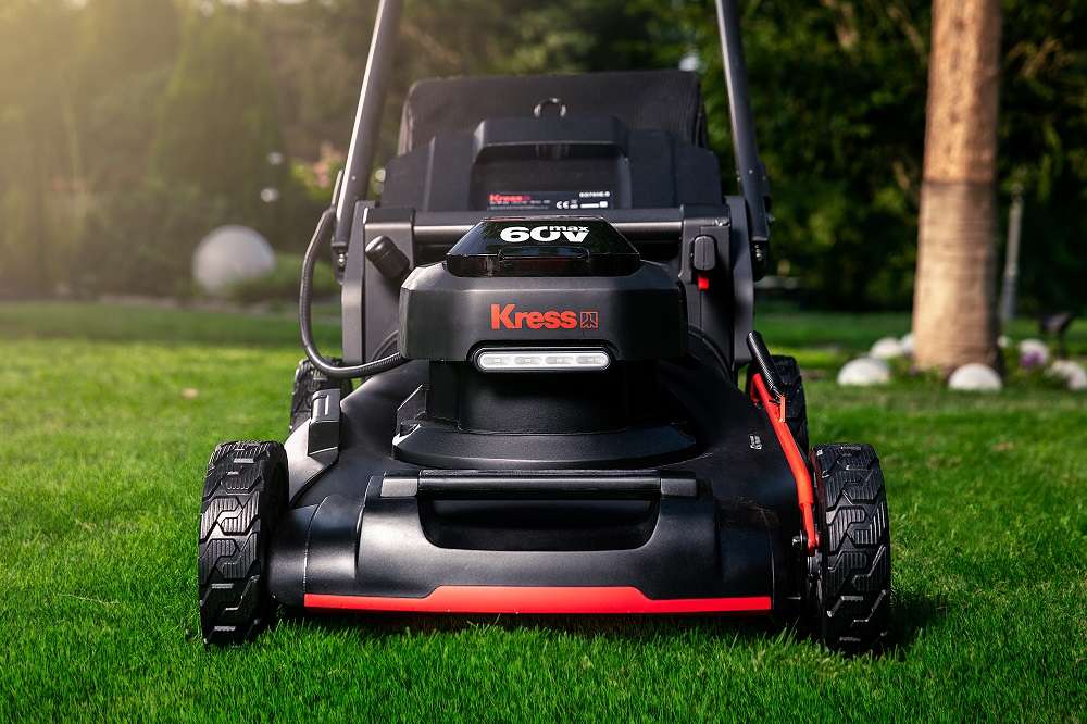 Kress 60V 51cm Brushless Self Propelled Lawn Mower with steel deck Tool Only Robot Mowers Australia