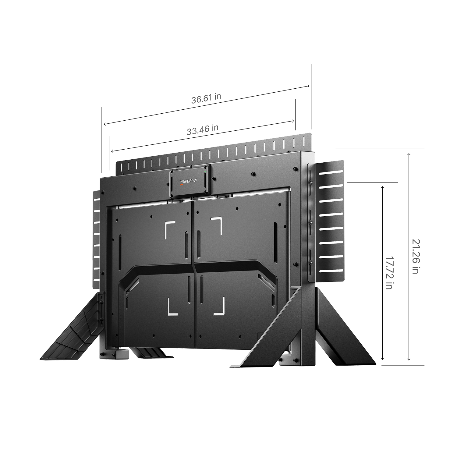 Segway Navimow MowGate – Battery Compartment and Steel Frame Detail