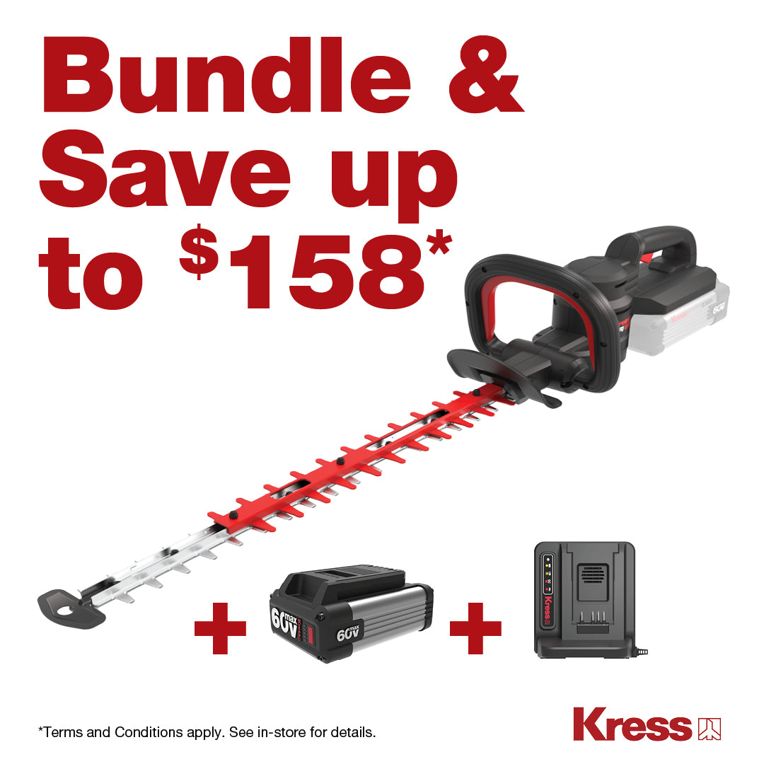 Hedge trimmer bundle offer