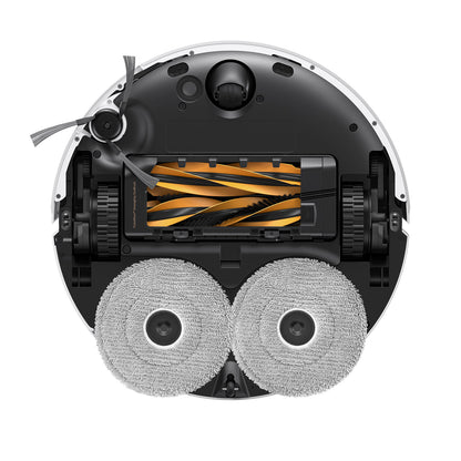 MOVA V70 Ultra – Underside Showing Main Brush and Side Brush