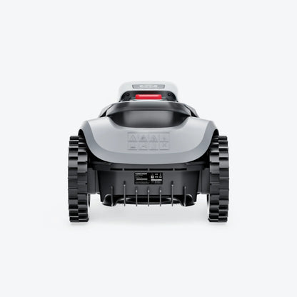 TerraMow V1000 wire-free robot lawn mower rear view