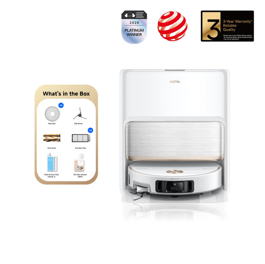 MOVA V70 Ultra Complete Robot Vacuum – Whole-Home Cleaning System