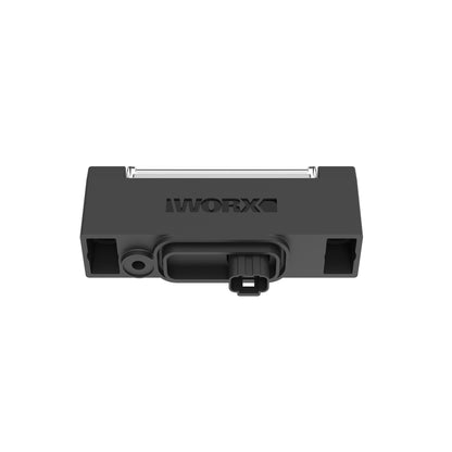 WORX Vision Cloud FiatLux LED headlights for safe night mowing