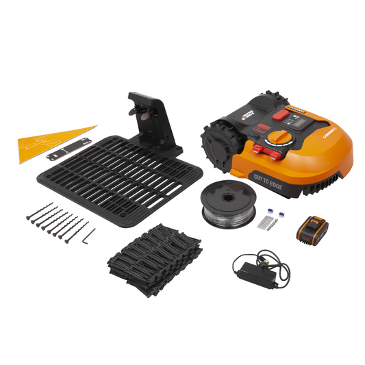 WORX® LANDROID 1000m² Automatic Robot Lawn Mower & Starter Kit