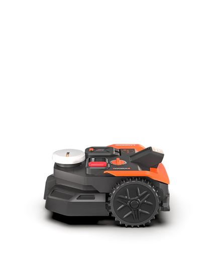 WORX Landroid Vision Cloud WR305EA 500m² robot lawn mower side view