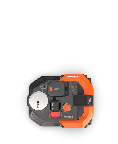 WORX Landroid Vision Cloud WR305EA 500m² robot lawn mower charging station