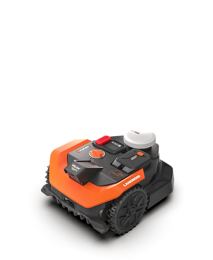 WORX Landroid Vision Cloud WR305EA 500m² robot lawn mower on lawn