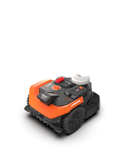 WORX Landroid Vision Cloud WR308EA 800m² robot lawn mower on lawn