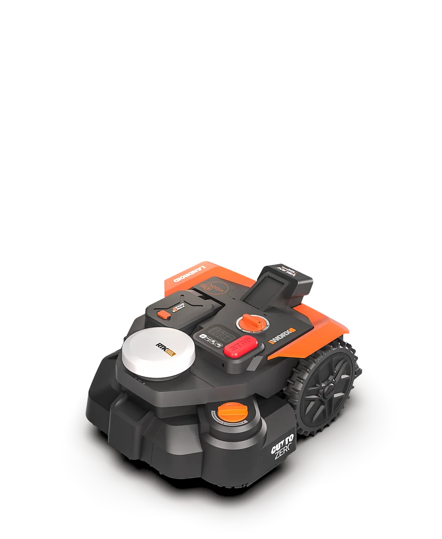 WORX Landroid Vision Cloud WR308EA 800m² robot lawn mower detail