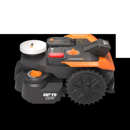WORX Landroid Vision Cloud WR308EA 800m² robot mower – rear view