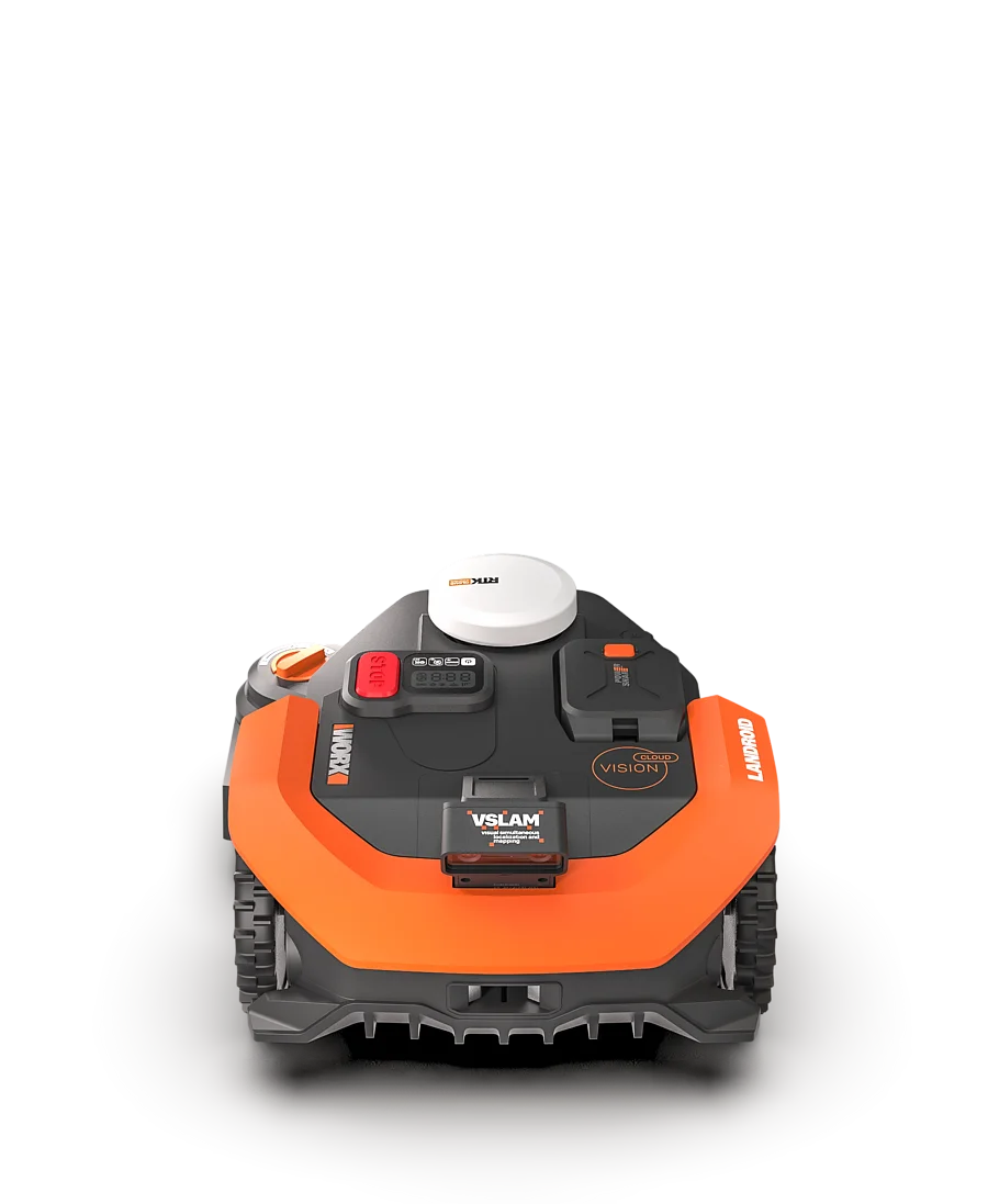 WORX Landroid Vision Cloud WR318EA robot mower with Cut to Zero and RadioLink
