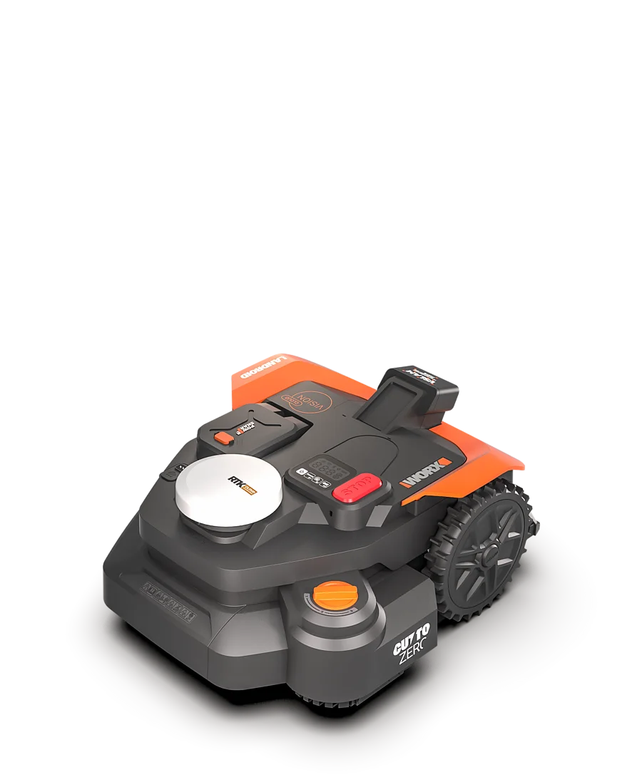 WORX Landroid Vision Cloud WR318EA 1800m² robot lawn mower detail