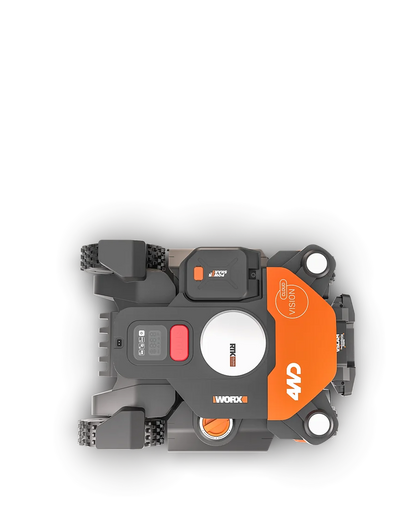 WORX Landroid Vision Cloud 4WD WR344EA robot mower charging station