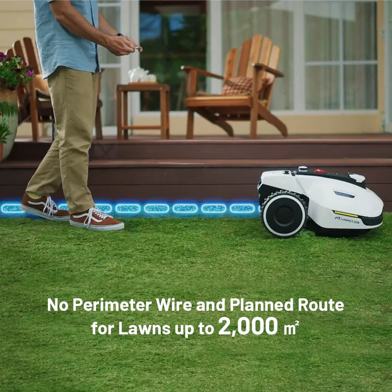 Yuka needs no perimeter wire robot mower australia