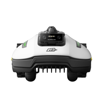 Mammotion YUKA mini 2 1000 front view with dual AI vision cameras