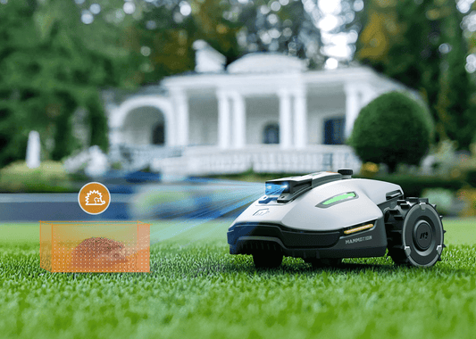 Mammotion YUKA mini 600 White – AI Object Identification and Avoidance on the Lawn